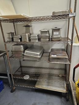 48" Metro Rack Unit on Casters (no contents)