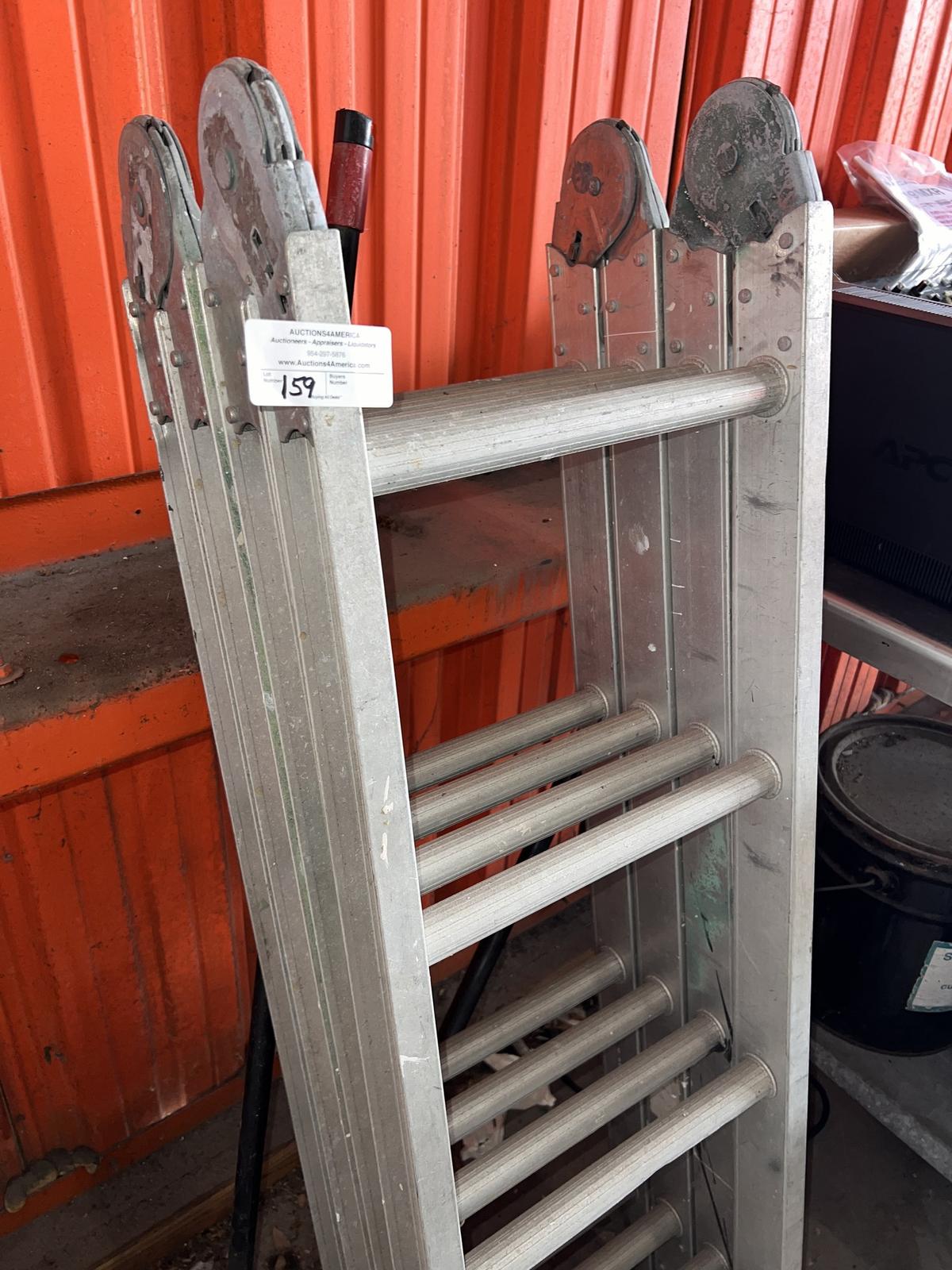 Folding Scaffold Ladder