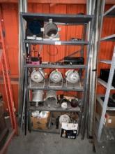 Lot, Theatrical Lighting and Shelf Unit