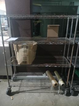 Stainless Steel 48" Metro Rack - 4 Shelf Metro Rack - Please see pics for additional specs.