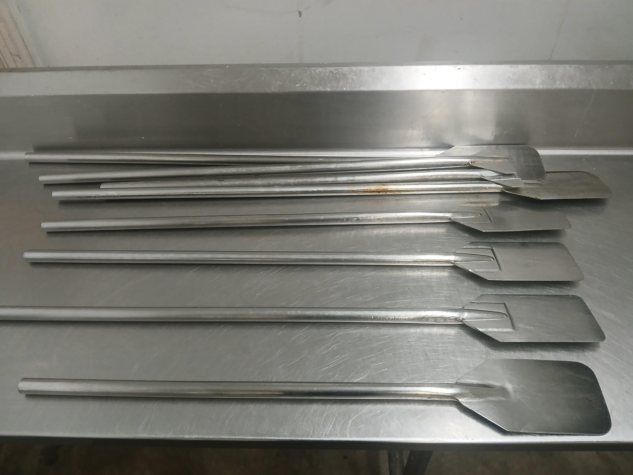 Large Stainless Steel Paddles / Stirring Paddles - Food Mixer - Please see pics for additional specs