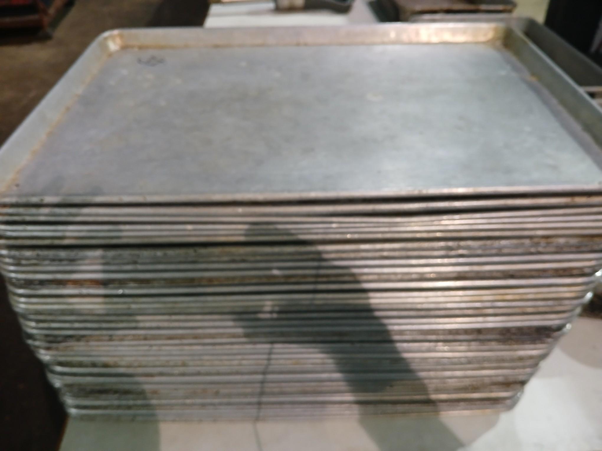 Full Size Sheet Pans - Stackable Sheet Pans / Baking Pans - Please see Pics for additional specs.