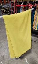 108 inch Round Polyester Tablecloth-Lemon