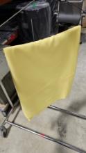 90x156 Polyester Tablecloth-Lemon