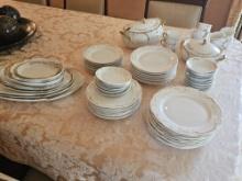 (93) Piece Onandanga Pottery Co (Syracuse China) - Serves (10)