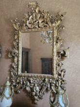 42" x 60" Highly Decorated Mirror