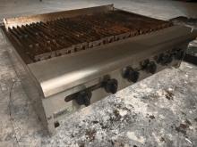 36" ASBER Counter Top Griddle / Stainless Steel 36" Griddle / Natural Gas Griddle / Grill - This uni