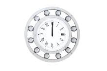 Acme Wall Clock in Mirrored Finish 97405