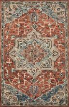 Loloi Victoria 2'-3" X 3'-9" Red And Multi Area Rugs VITRVK-15REML2339