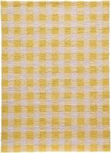 Momeni Geo India 3'6" X 5'6" Rectangle Area Rugs With Yellow GEOINGEI31YEL3656