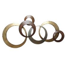 Stratton Home Decor Metallic Rings Wall Decor SPC 999