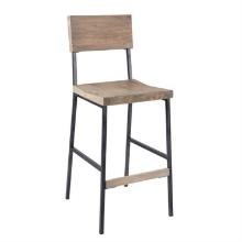 Madison Park Tacoma Wood Bar Stool In Grey Finish IIF20-0106