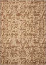 Nourison 5'3" x 7'5" Nepal Mocha Rectangle Area Rug