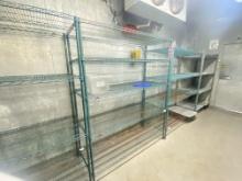 Epoxy Coated Walk In Cooler Racking