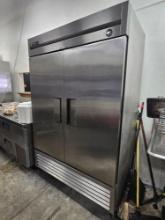 True T-49 Two Door S/S Reach-in Freezer