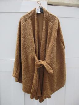 (10) Brown Tie Jacket / Poncho all same color / Style NWT Box 168