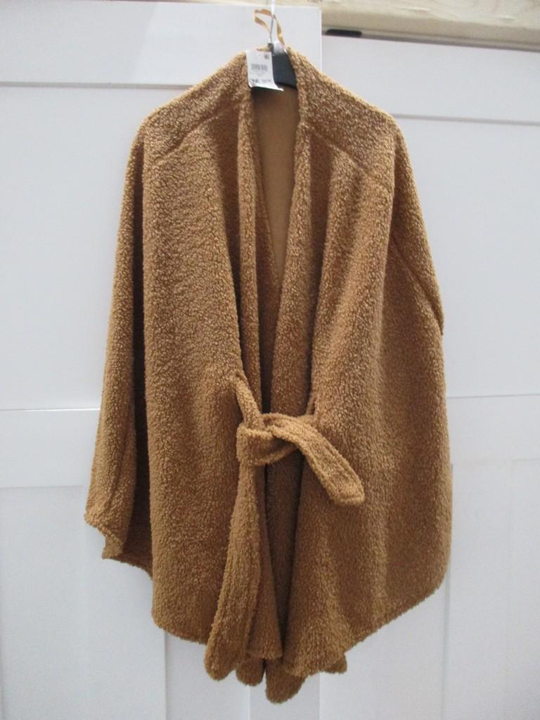 (10) Brown Tie Jacket / Poncho all same color / Style NWT Box 168