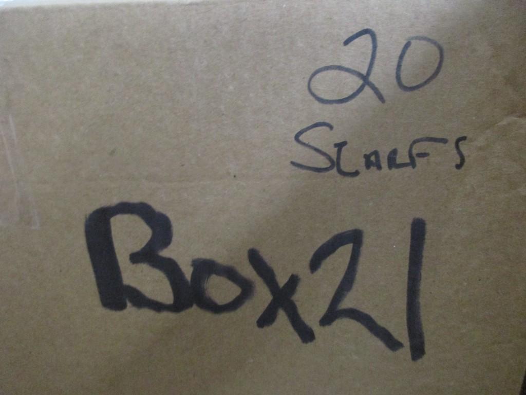 Mixed Brand and Styles Winter Scarves Brand NWT Box 21