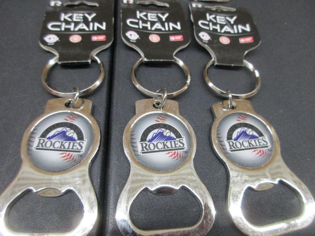Colorado Rockies Bottle Opener Keychains MLB Licensed Box 140