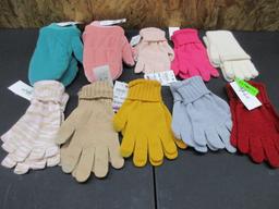Mixed Brands & Styles Gloves / Mittens New with tags Box 41