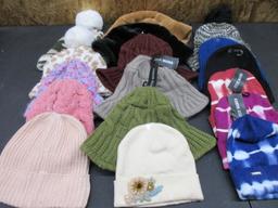 Mixed Brands & Styles Winter Hats New with tags Box 55