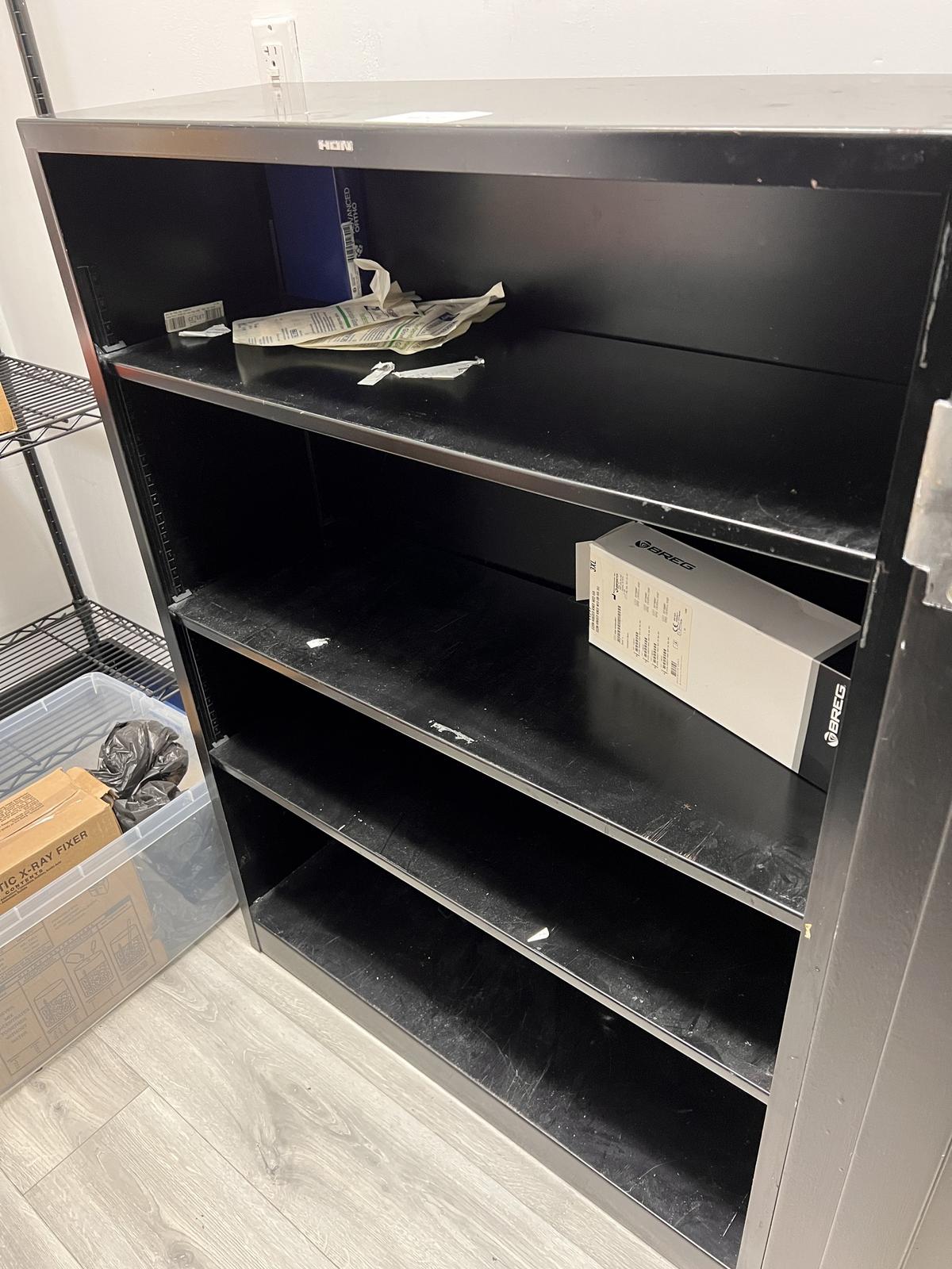 4 Shelf Metal Cabinet