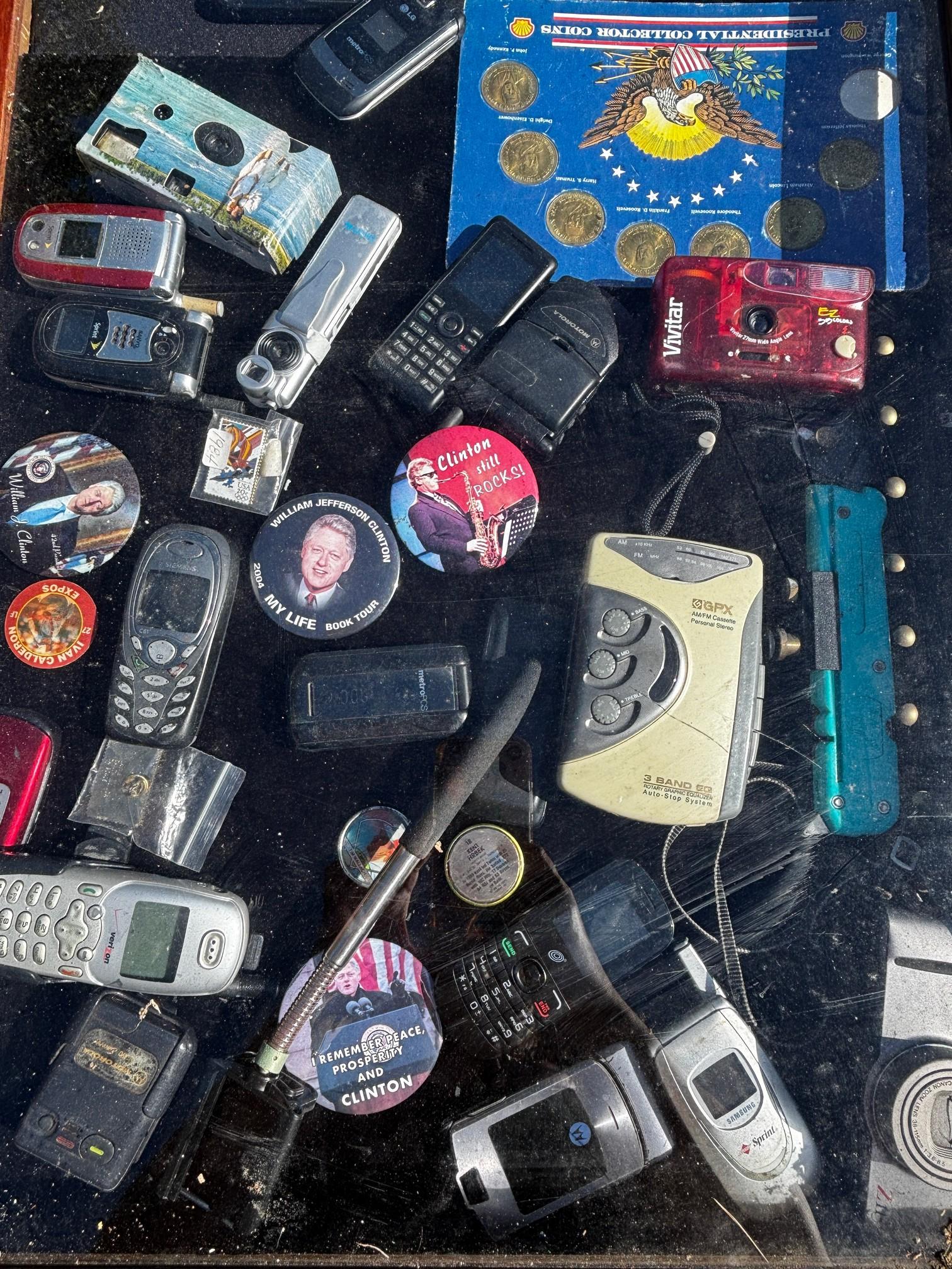 Vintage Electronics and Political Memorabilia