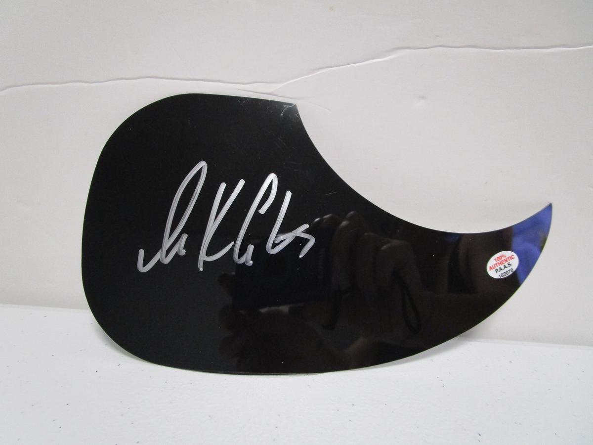 Luke Combs signed autographed guitar pick guard PAAS COA 070