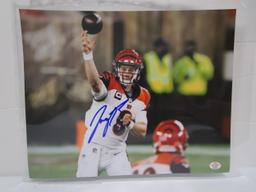 Joe Burrow of the Cincinnati Bengals signed autographed 8x10 photo PAAS COA 075