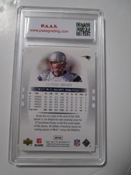 Tom Brady Patriots 2007 SP Authentic #90 graded Gem Mint 10