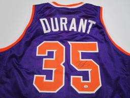 Kevin Durant of the Phoenix Suns signed autographed basketball jersey PAAS Sticker 323