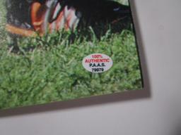 Brian Urlacher of the Chicago Bears signed autographed 16x20 photo PAAS Sticker 979