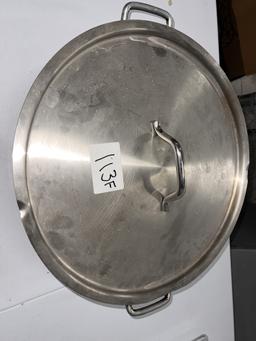 S/S  24 Quart Winco Stock Pot with Cover