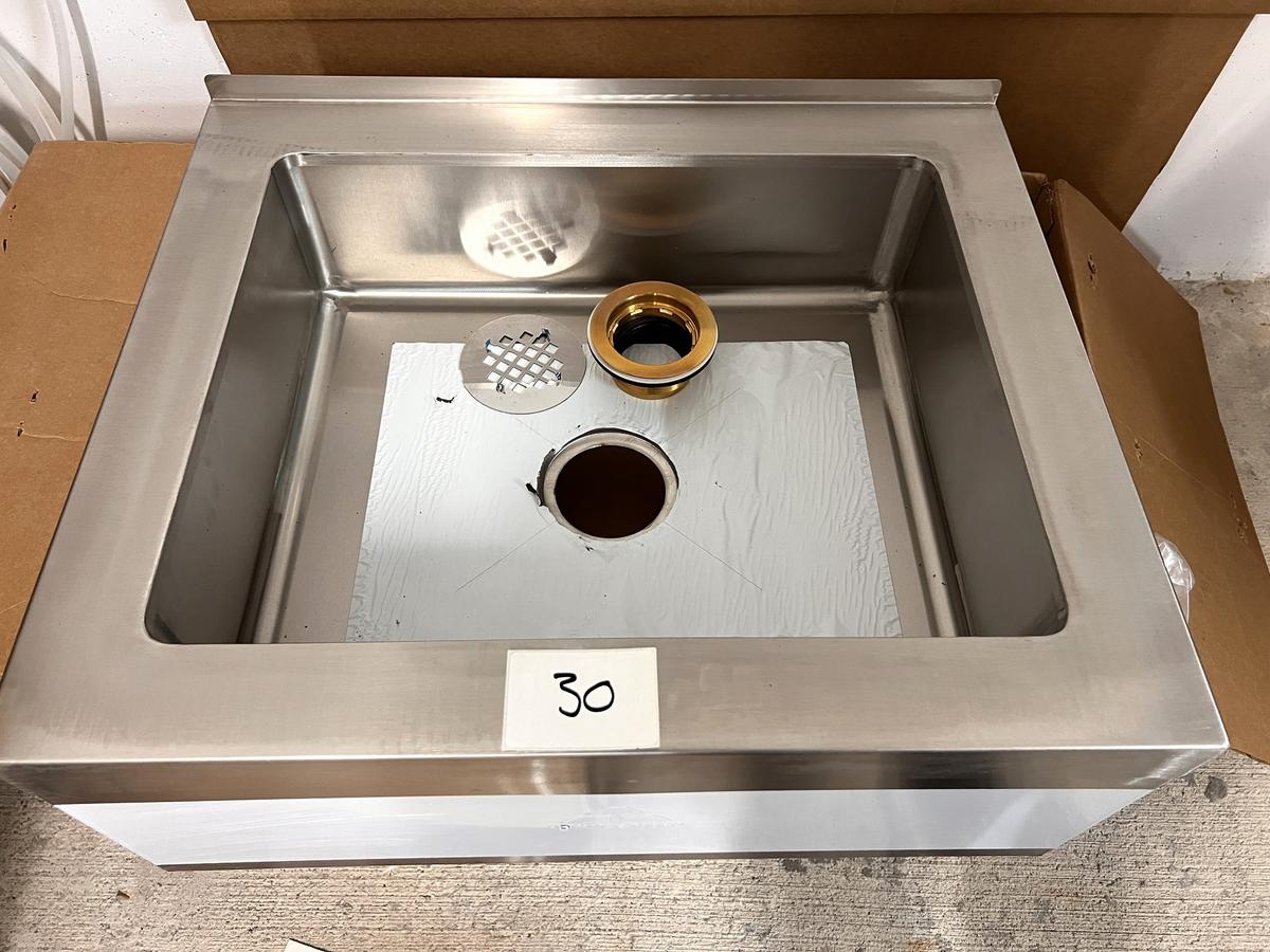 Advance Tabco Brand New Boxed S/S Sink, 25" X 21", # 0-OP--20(sink only)