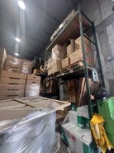 Pallet Racking, 16' Uprights X 8' Step Beams with Grids