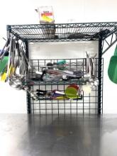 36 in Wall mount metro storage rack