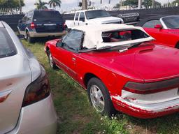 1990 Red Buick Reatta Convertible - Runs