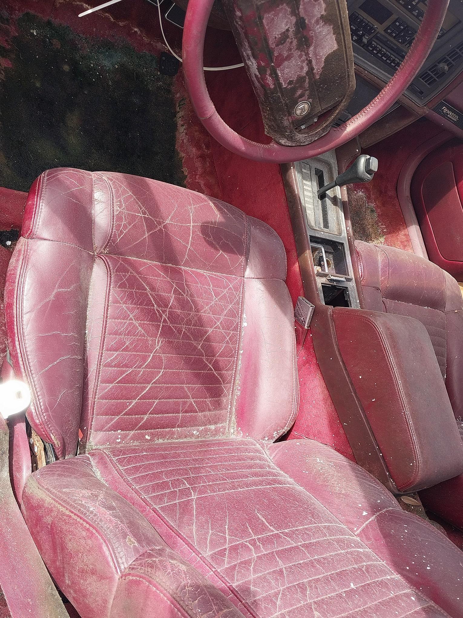 1990 Red Buick Reatta Convertible - Runs