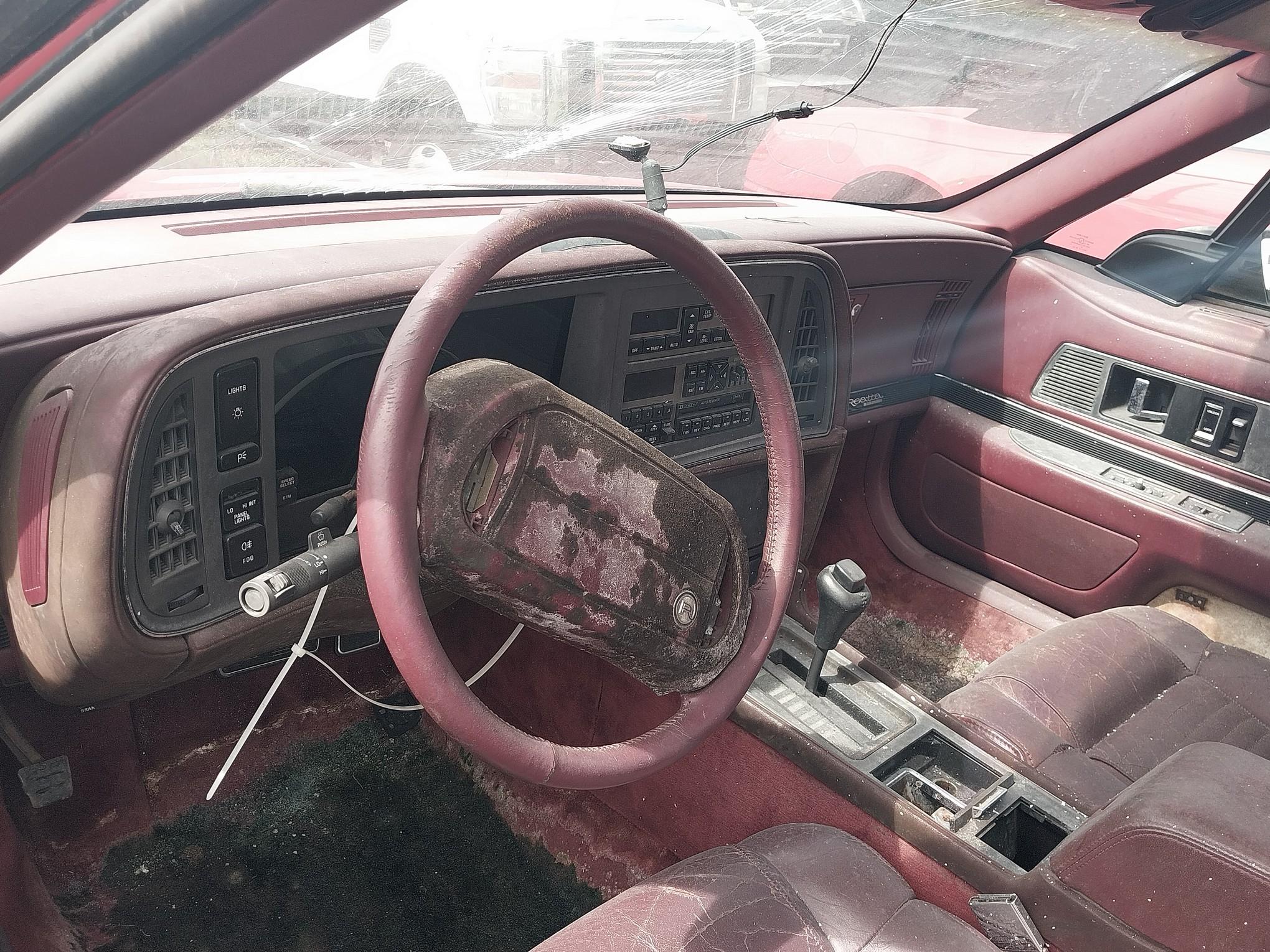 1990 Red Buick Reatta Convertible - Runs