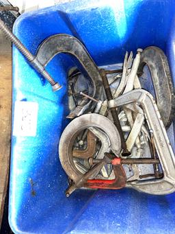 Lot, "C" Clamps