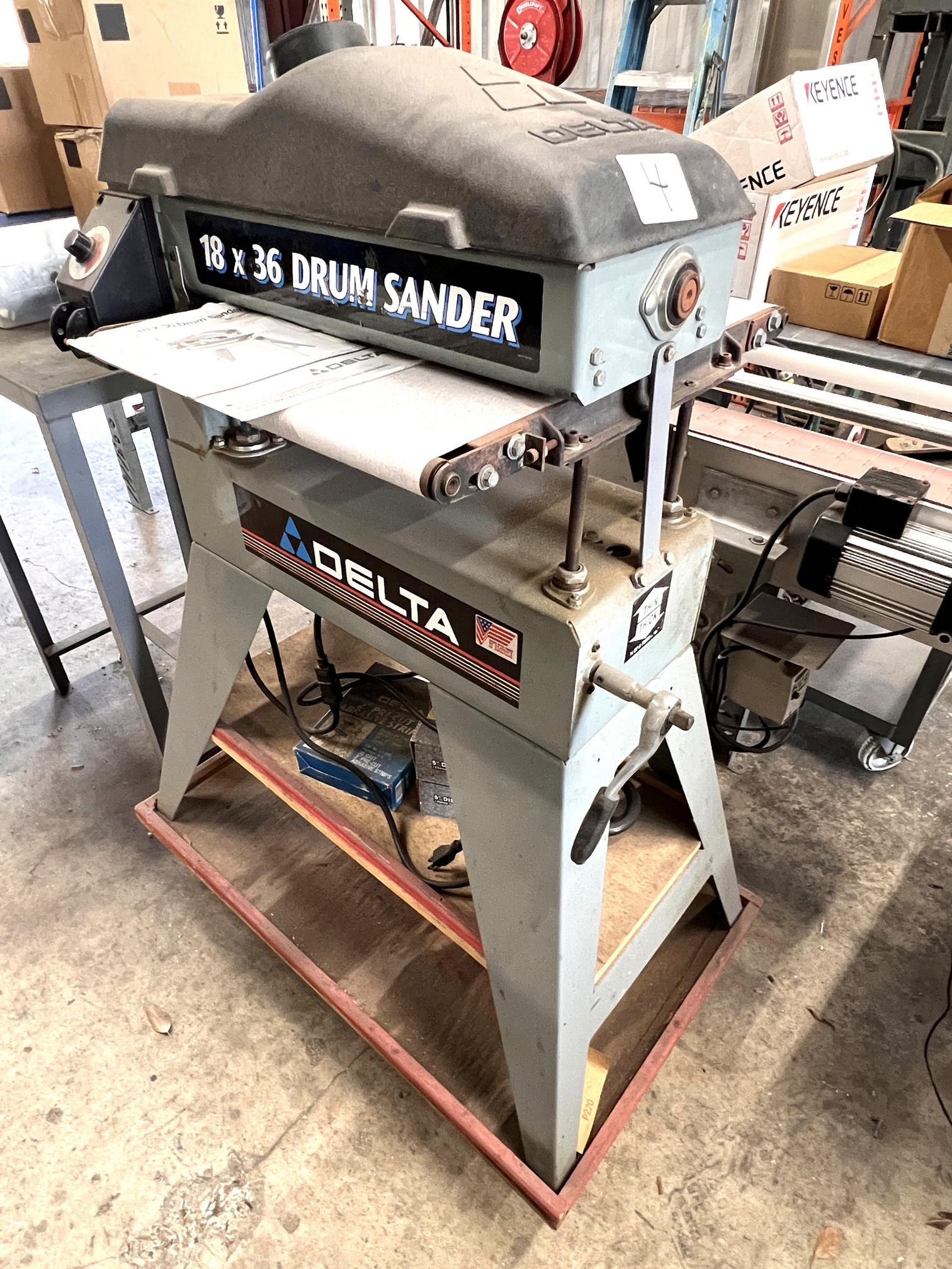 Delta Drum Sander, 18" X 36"