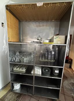 Smallware & Supplies Storage Rack on Casters