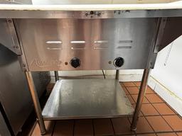 Avantco 2 Bay Steam Table - Electric