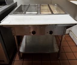 Avantco 2 Bay Steam Table - Electric