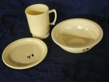 BRAND NEW Melamine Bowls, Cups and Saucers