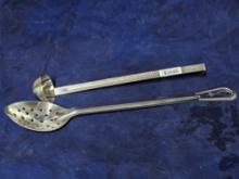 BRAND NEW (92) Perforated Spoons and (17) 1oz Ladles