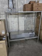 58" Two Tier S/S Rack Unit (no contents)