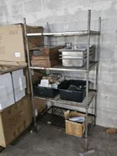 36" Four Tier Heavy Duty Rack Unit (no contents)