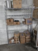 42" Five Tier S/S Rack Unit (no contents)
