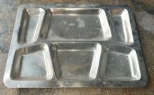 New Metal Lunch Trays